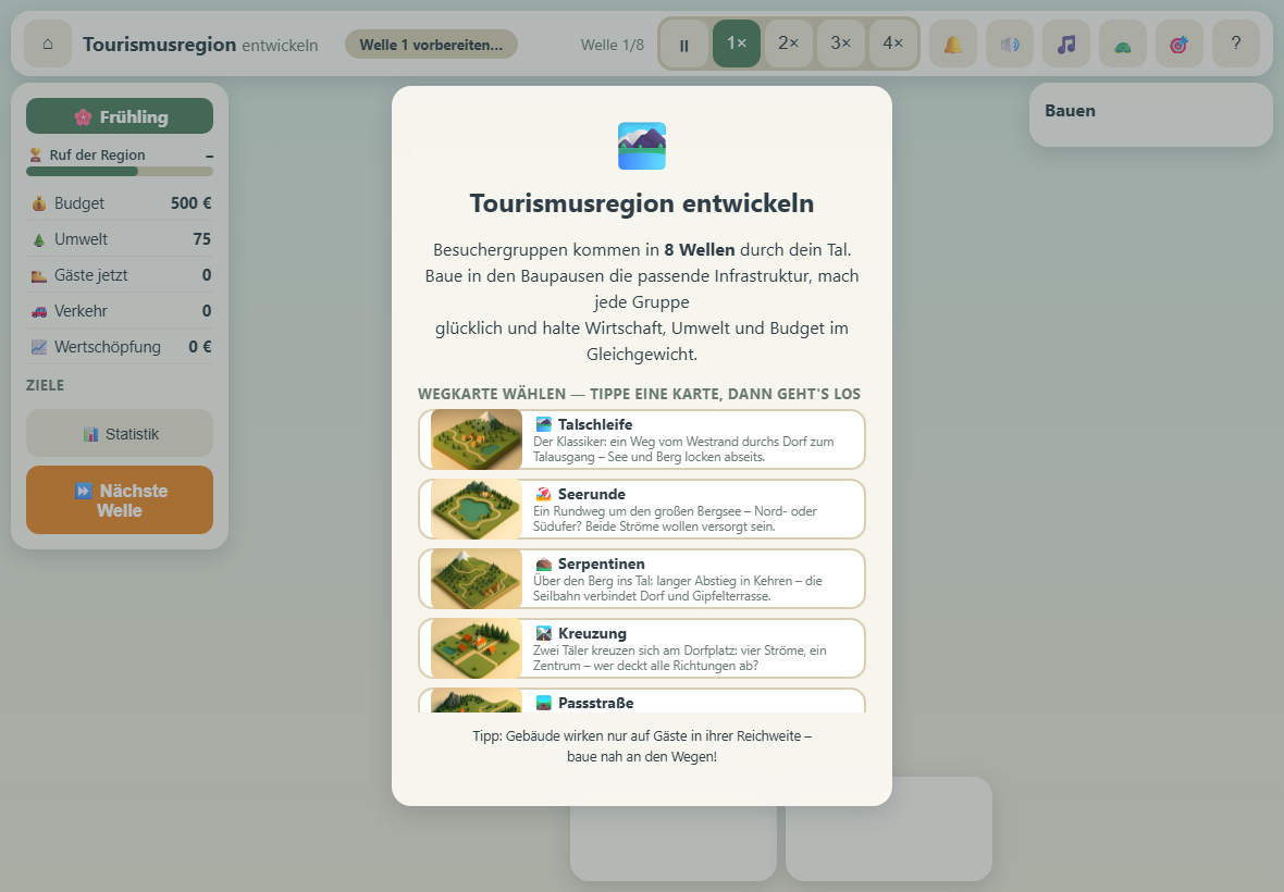 tourismusregion iPad start