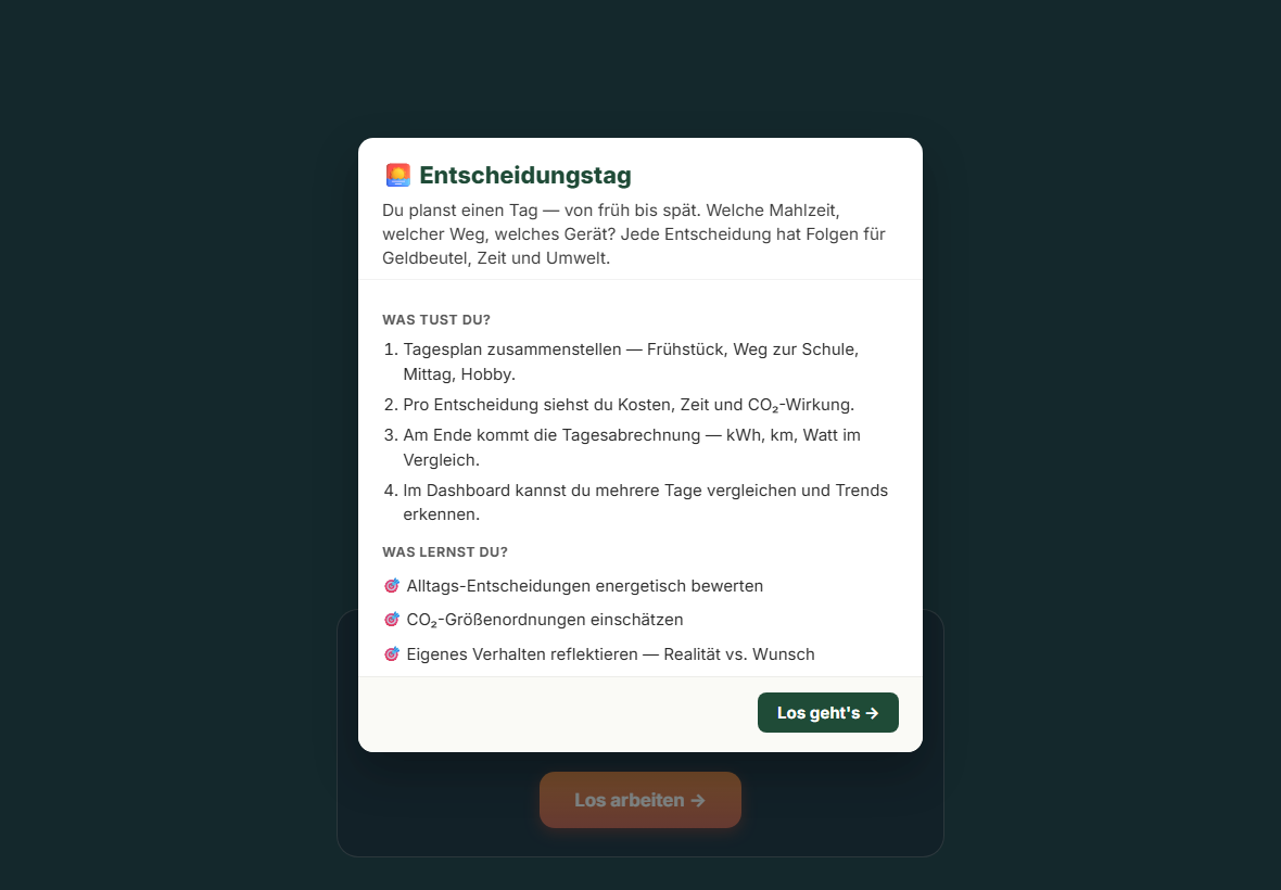 entscheidungstag iPad start
